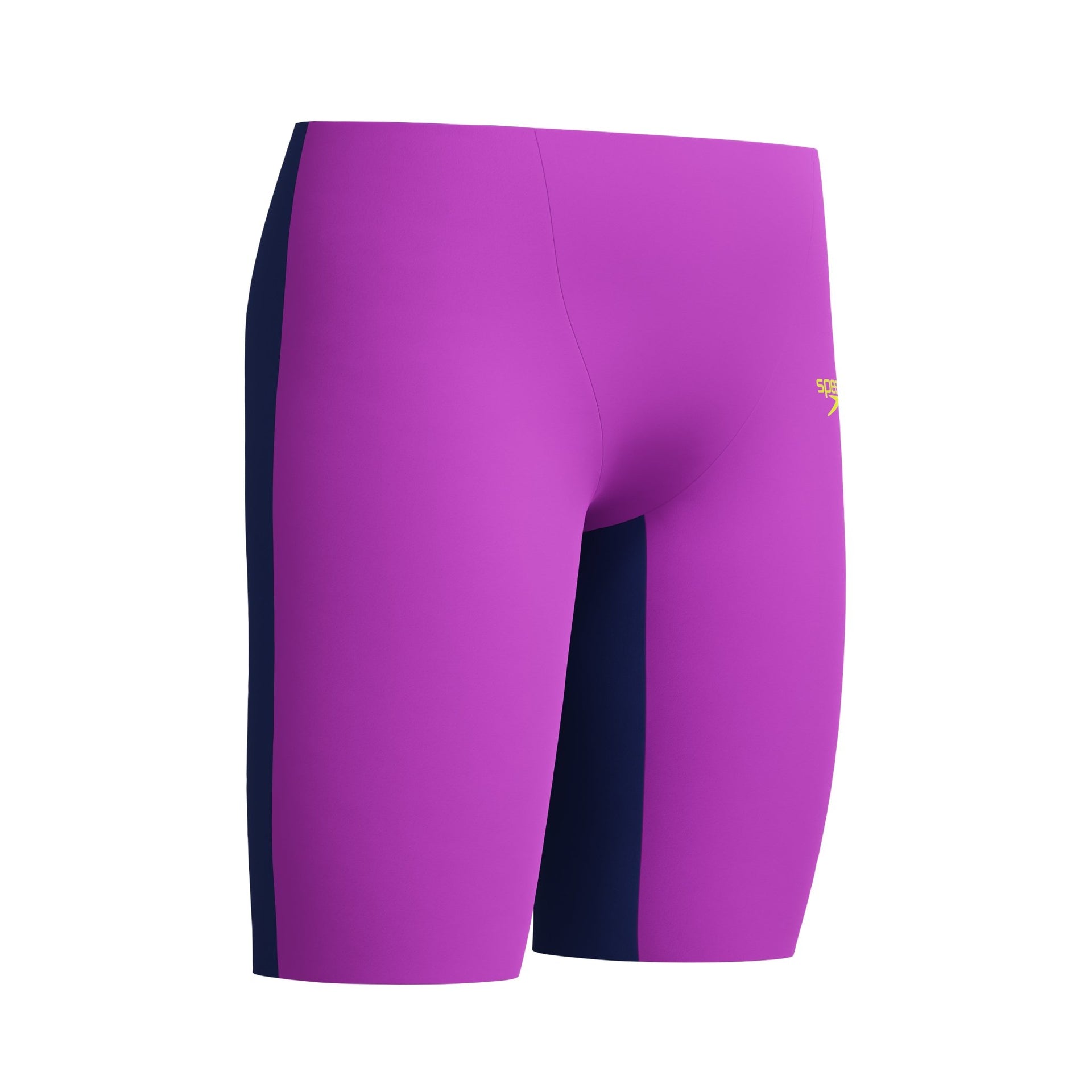 SPEEDO BOYS FASTSKIN ENDURANCE+ MAX HIGH WAIST JAMMER NEON JELLY / NOBLE NAVY - Purple