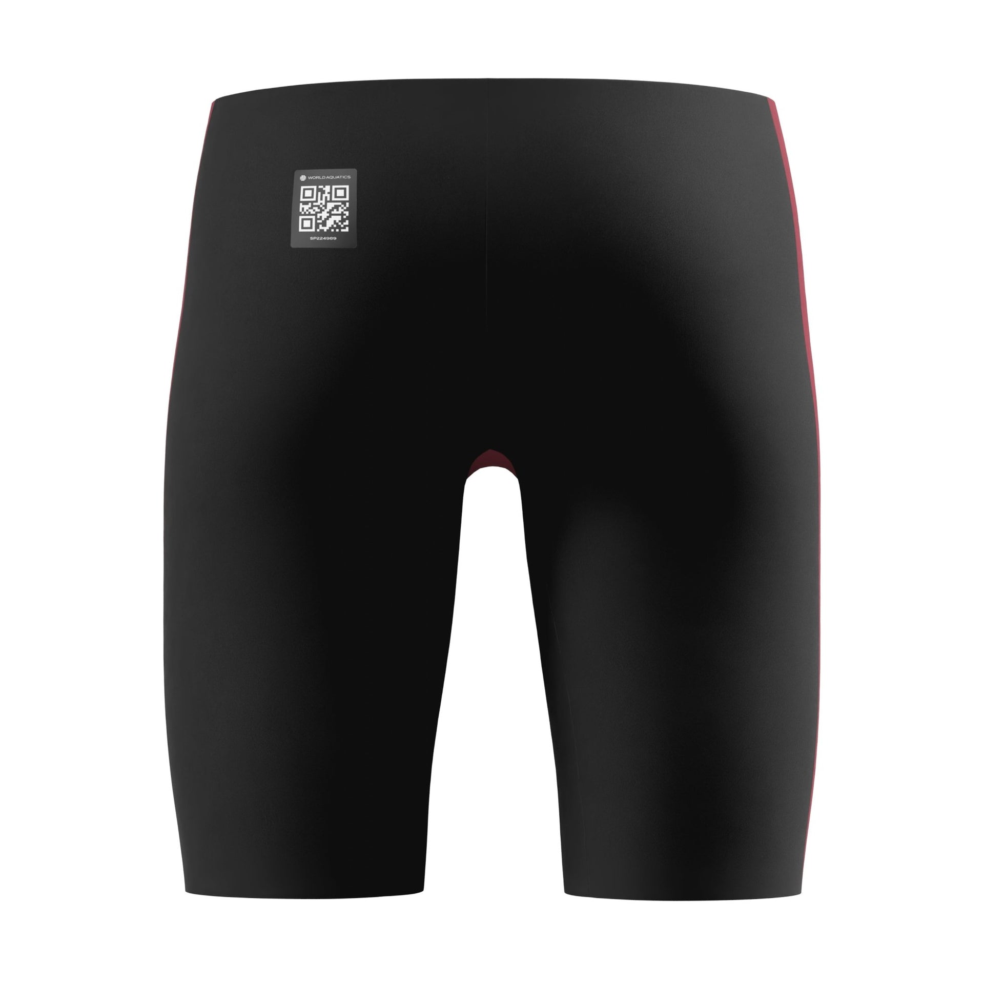 SPEEDO BOYS FASTSKIN ENDURANCE+ MAX HIGH WAIST JAMMER REGAL RED - Red