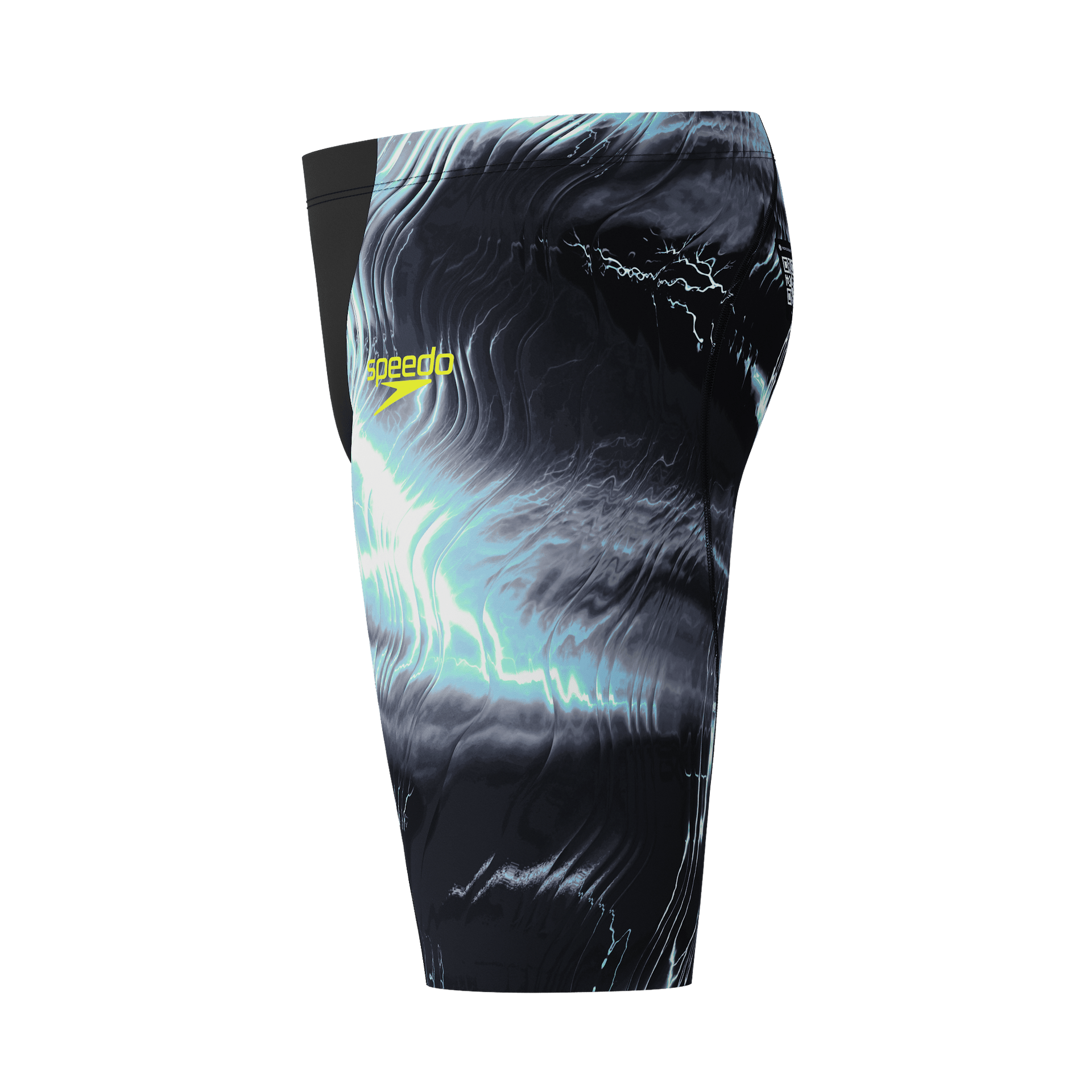 SPEEDO BOYS FASTSKIN LZR IGNITE JAMMER ELECTRO STATIC / BLACK - Black