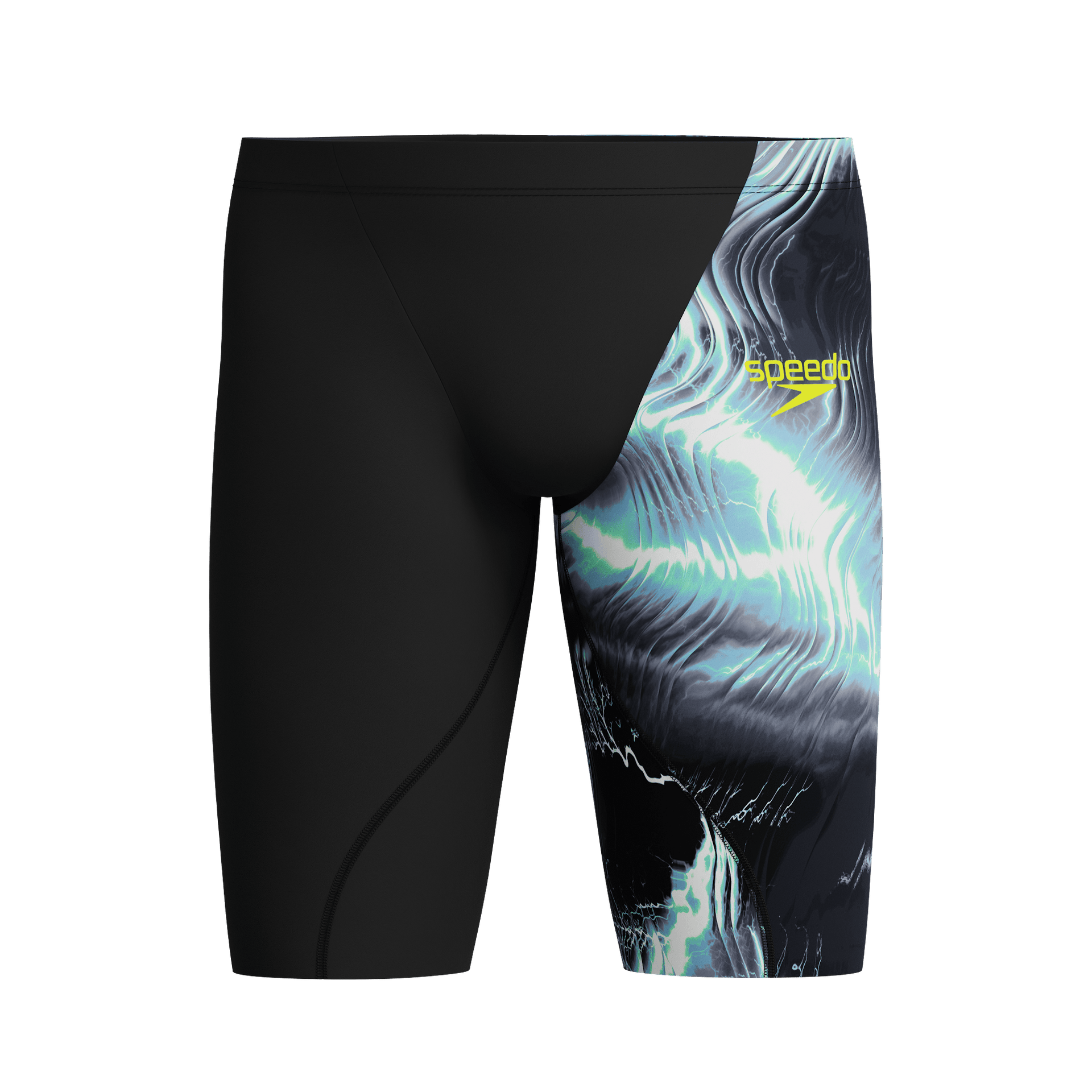 SPEEDO BOYS FASTSKIN LZR IGNITE JAMMER ELECTRO STATIC / BLACK - Black
