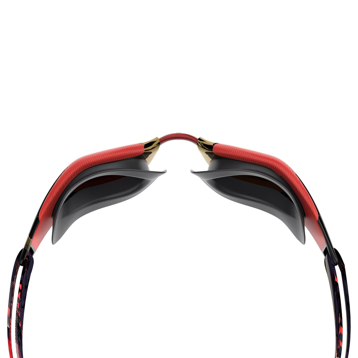 SPEEDO FASTSKIN HYPER ELITE MIRROR GOGGLES AUTUMN RED / SMOKE / CRIMSON ROYAL
