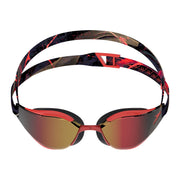 SPEEDO FASTSKIN HYPER ELITE MIRROR GOGGLES AUTUMN RED / SMOKE / CRIMSON ROYAL - Red
