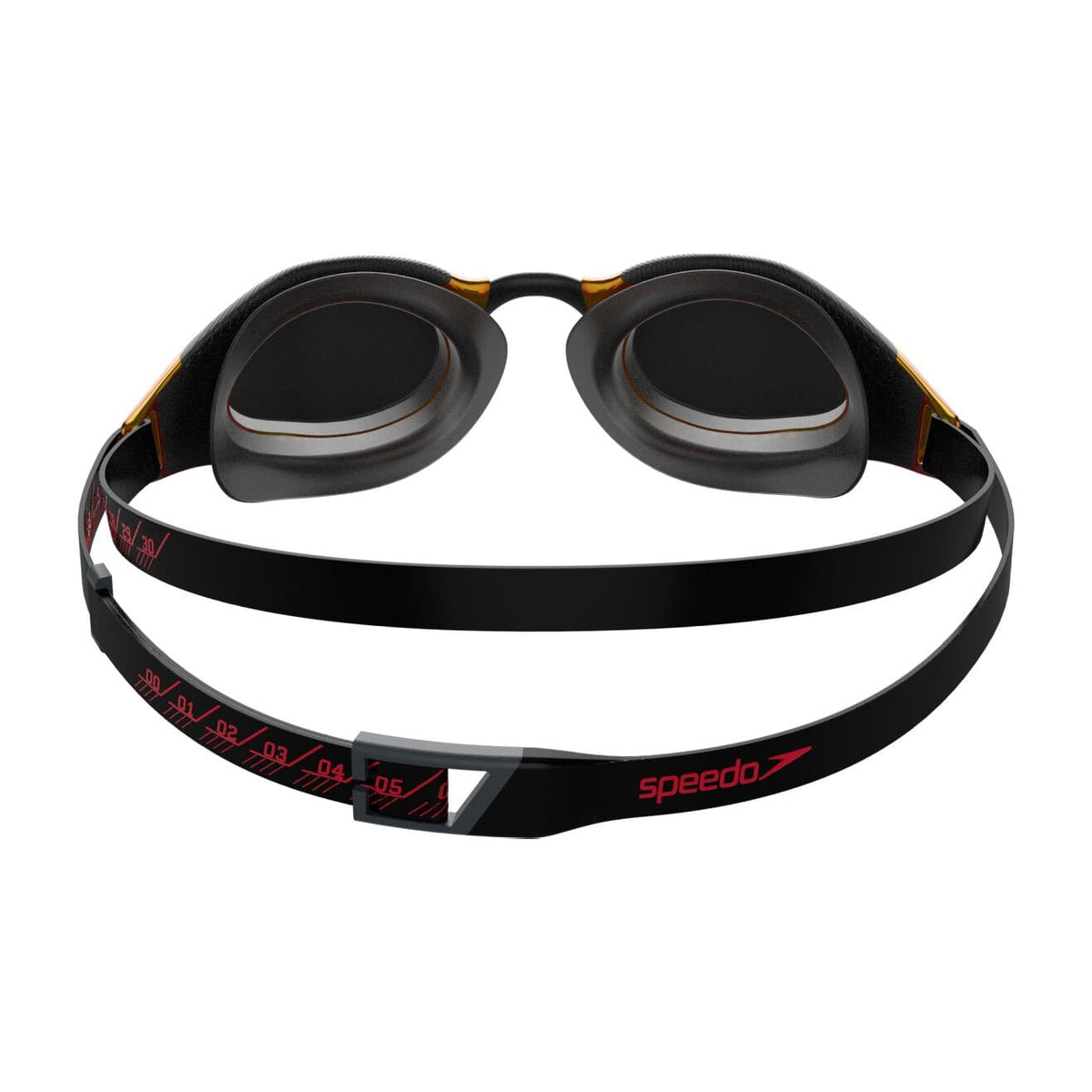 SPEEDO FASTSKIN HYPER ELITE MIRROR GOGGLES BLACK/GOLD