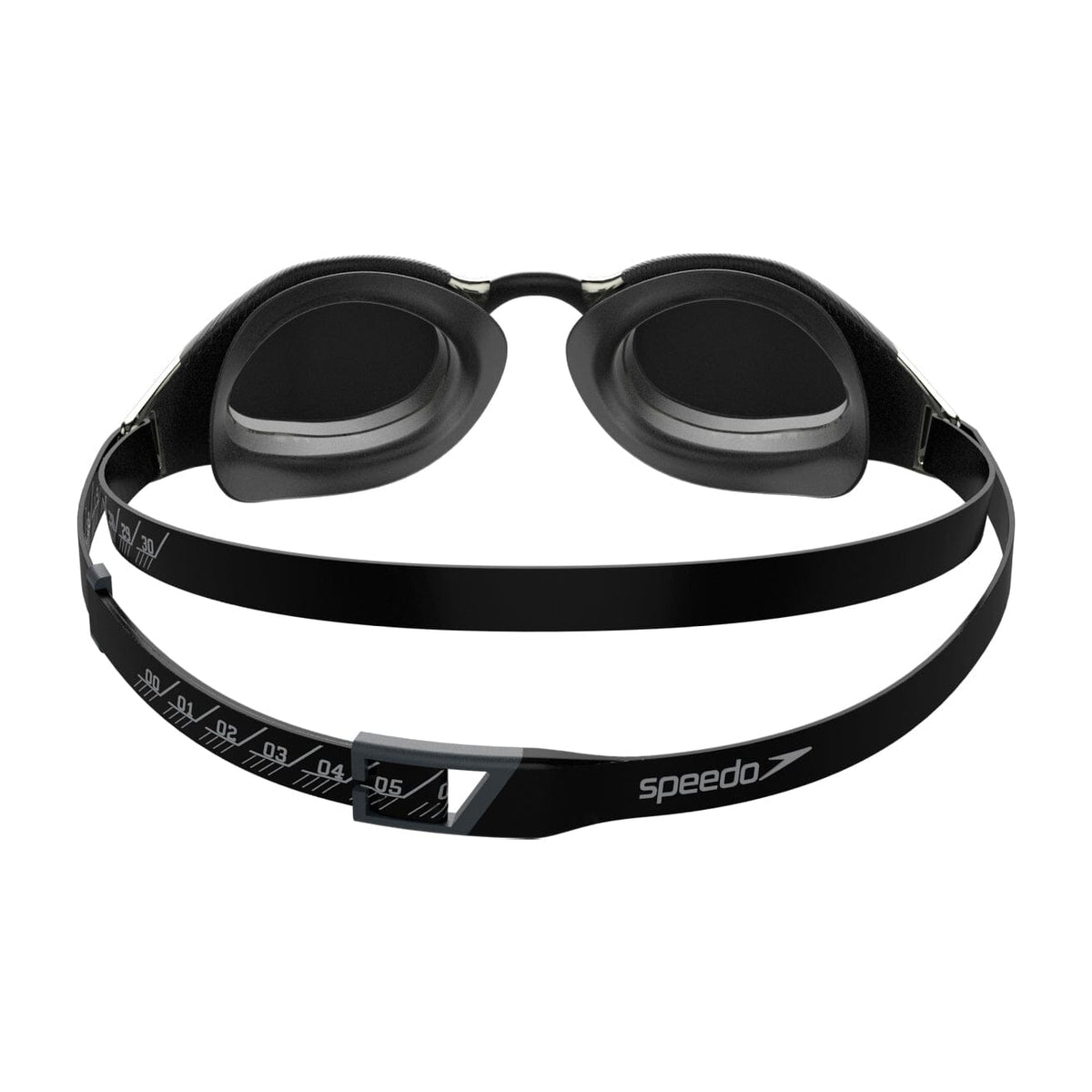 SPEEDO FASTSKIN HYPER ELITE MIRROR GOGGLES BLACK/GREY