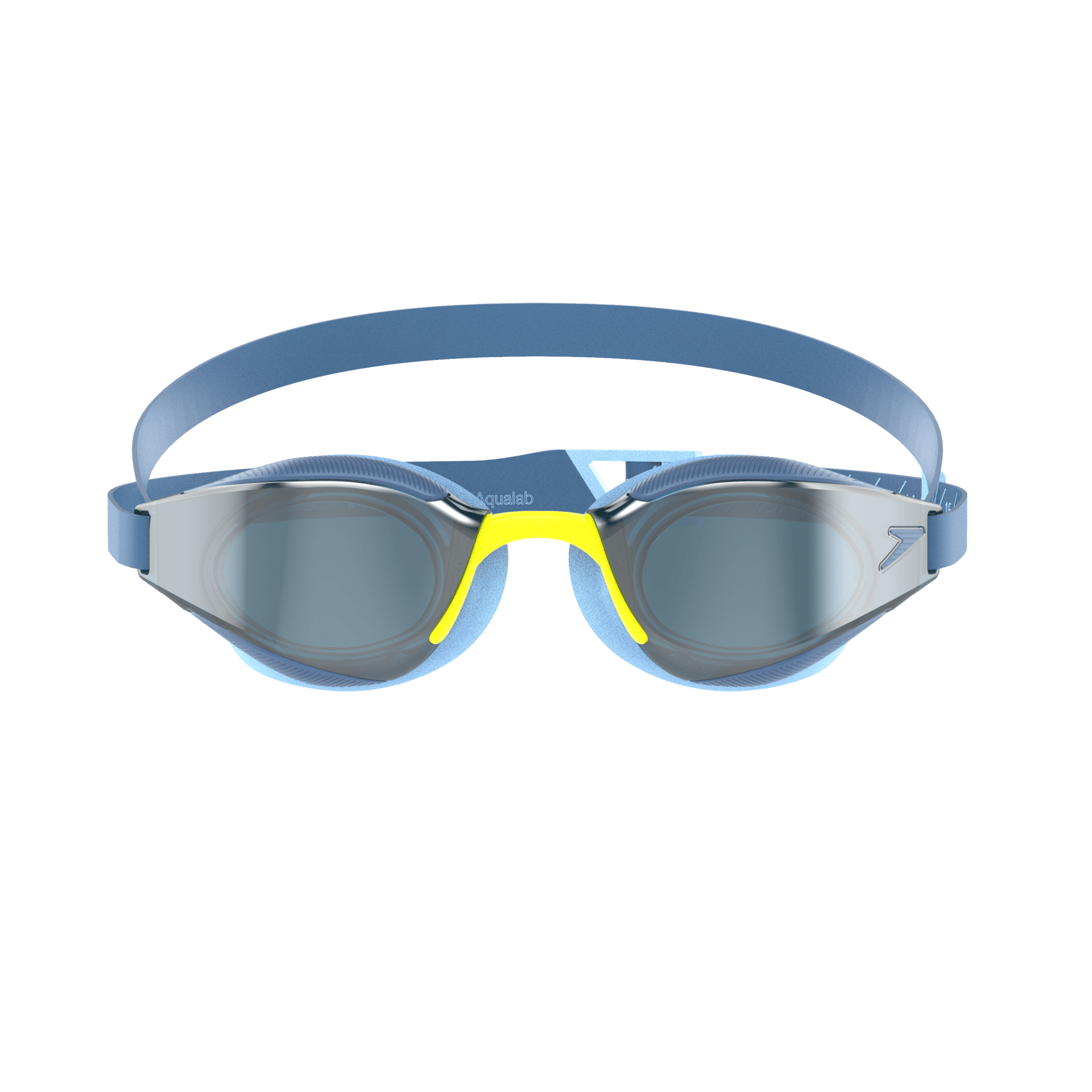 SPEEDO FASTSKIN HYPER ELITE MIRROR GOGGLES COBALT/SILVER - Blue