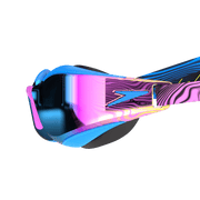 SPEEDO FASTSKIN HYPER ELITE MIRROR GOGGLES MAYAN BLUE / TROPICAL HORIZON - Blue