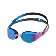 SPEEDO FASTSKIN HYPER ELITE MIRROR GOGGLES MAYAN BLUE / TROPICAL HORIZON - Blue
