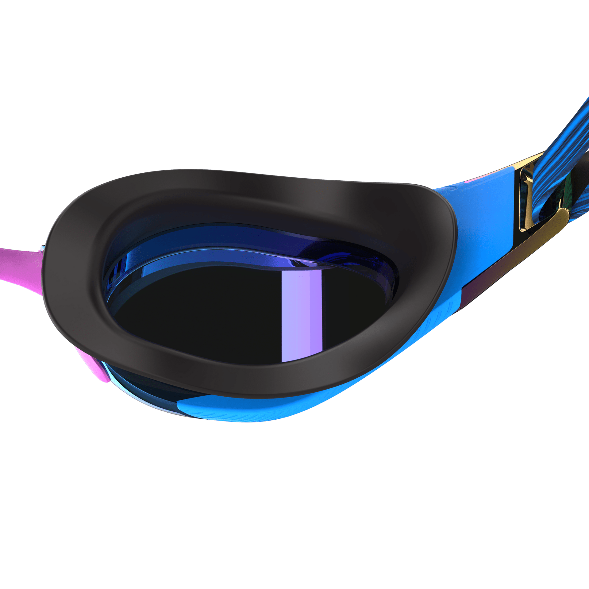 SPEEDO FASTSKIN HYPER ELITE MIRROR GOGGLES MAYAN BLUE / TROPICAL HORIZON - Blue