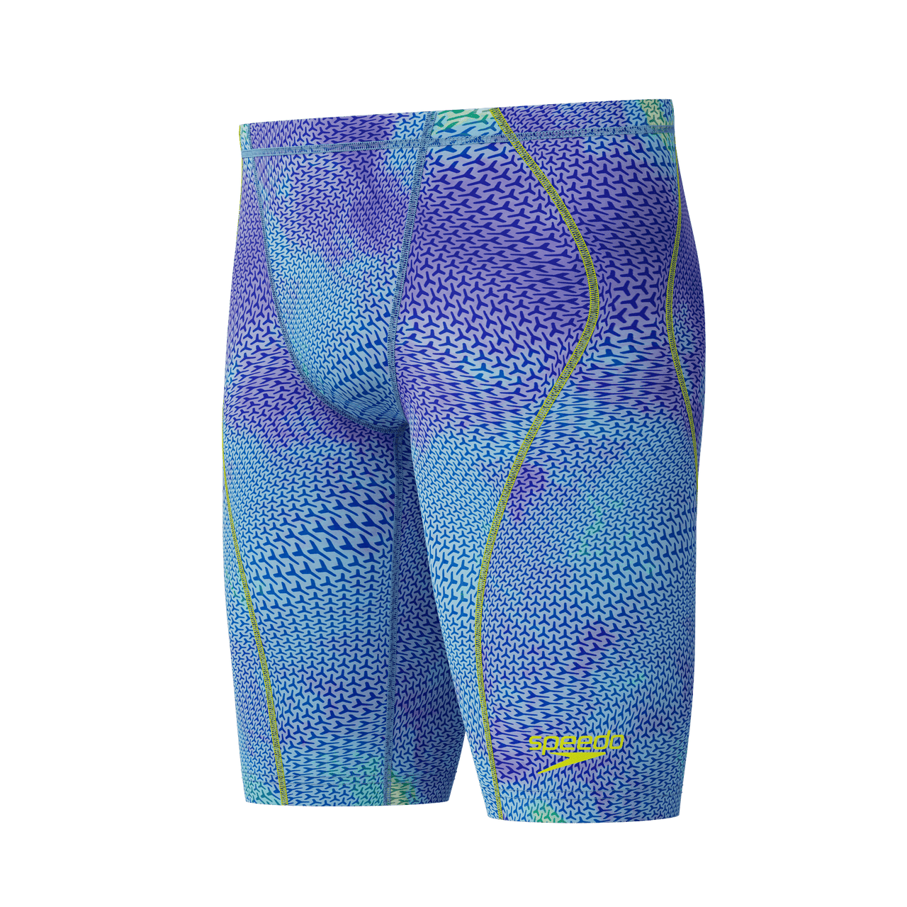 SPEEDO FASTSKIN HYPERSPARK PRINTED JAMMER UNDER CURRENT / SUGAR BLUE - Multicolour