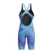 SPEEDO FASTSKIN HYPERSPARK PRINTED KNEESKIN UNDER CURRENT / SUGAR BLUE - Multicolour