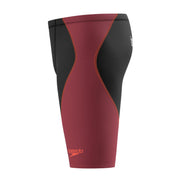SPEEDO FASTSKIN HYPERSPARK SOLID JAMMER BLACK / REGAL RED - Red