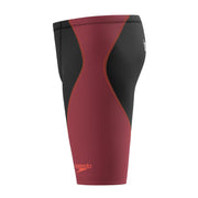SPEEDO FASTSKIN HYPERSPARK SOLID JAMMER BLACK / REGAL RED