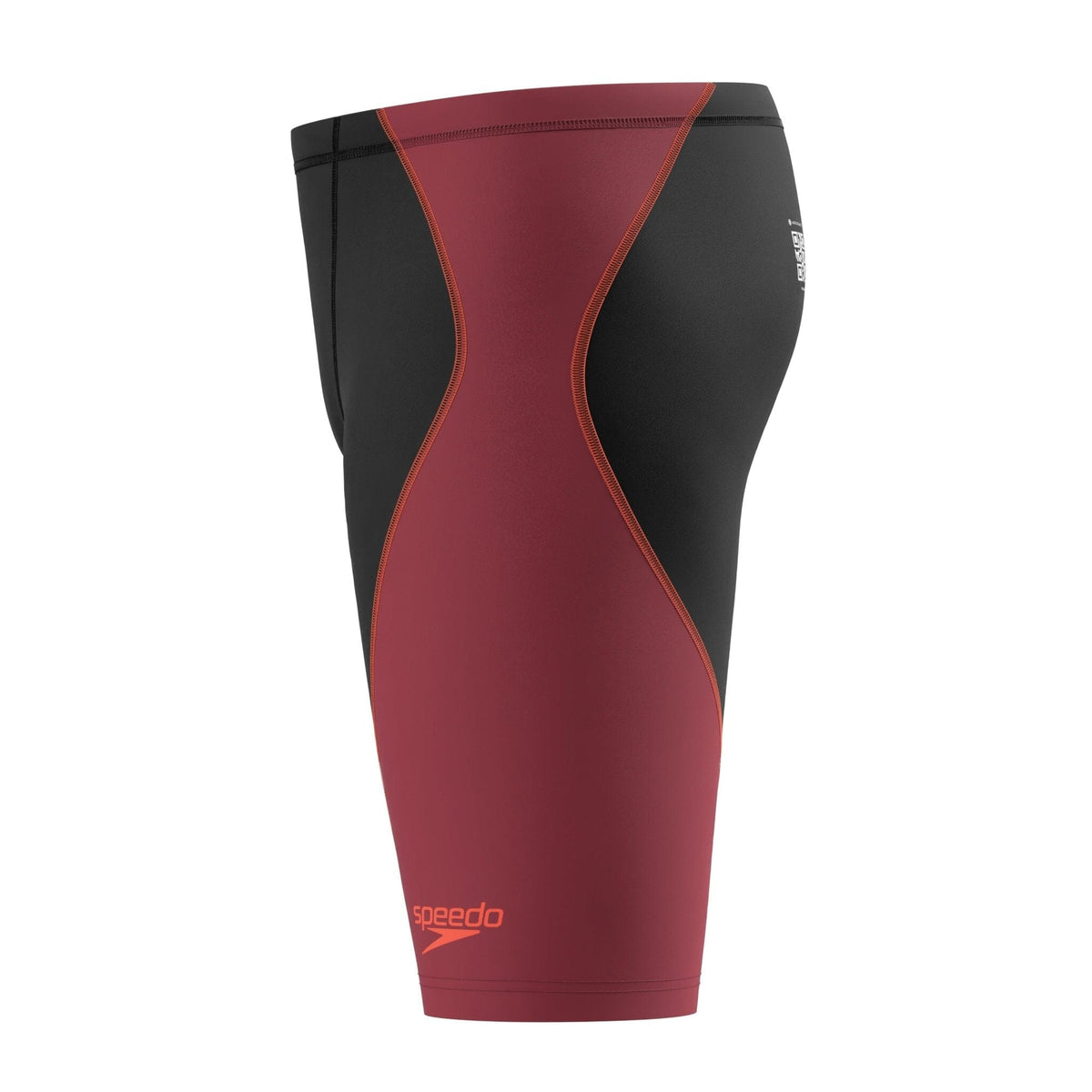 SPEEDO FASTSKIN HYPERSPARK SOLID JAMMER BLACK / REGAL RED
