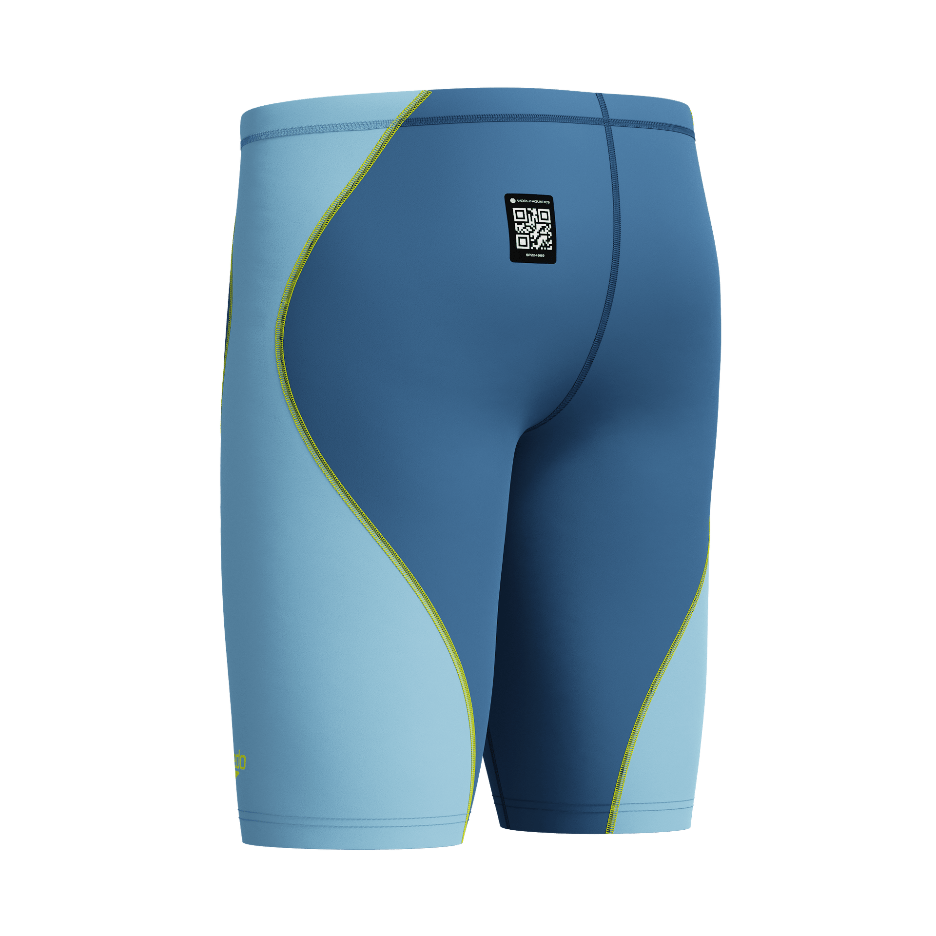 SPEEDO FASTSKIN HYPERSPARK SOLID JAMMER NIGHT / SEVRES BLUE - Blue