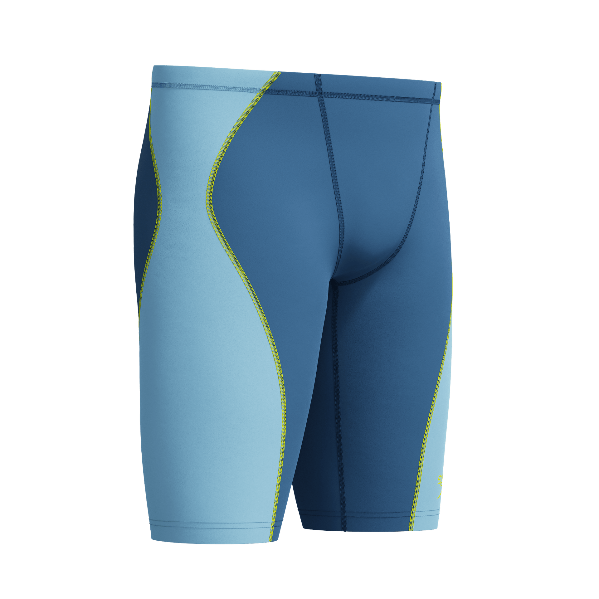 SPEEDO FASTSKIN HYPERSPARK SOLID JAMMER NIGHT / SEVRES BLUE - Blue