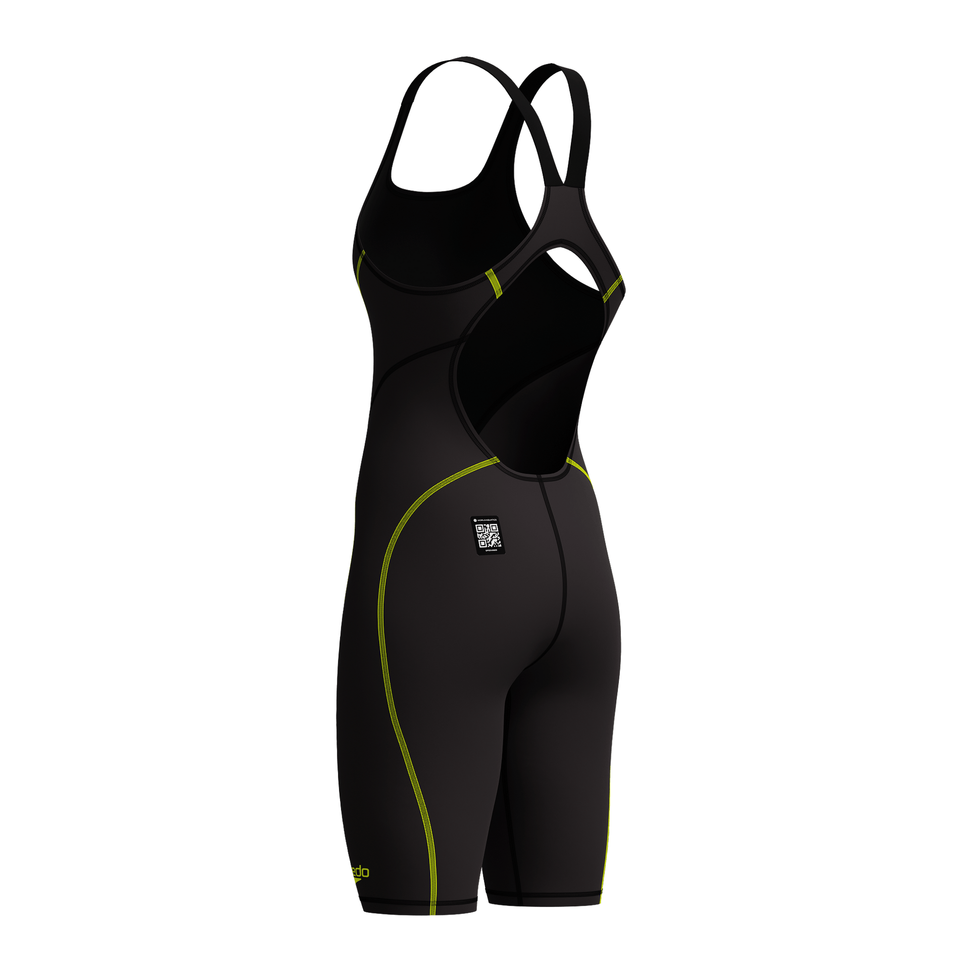 SPEEDO FASTSKIN HYPERSPARK SOLID KNEESKIN BLACK - Black