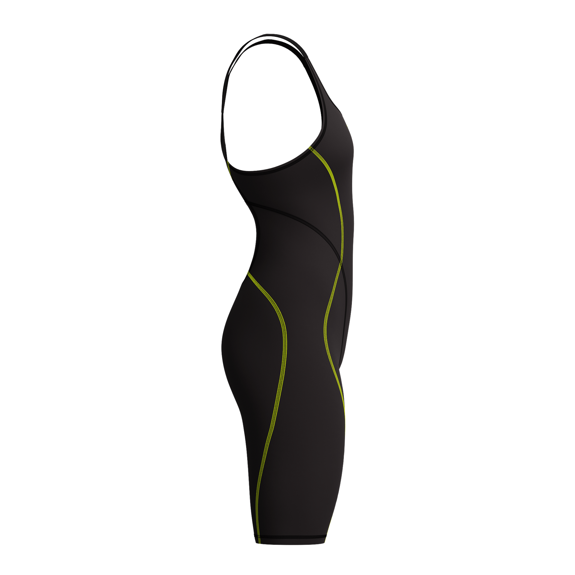 SPEEDO FASTSKIN HYPERSPARK SOLID KNEESKIN BLACK - Black