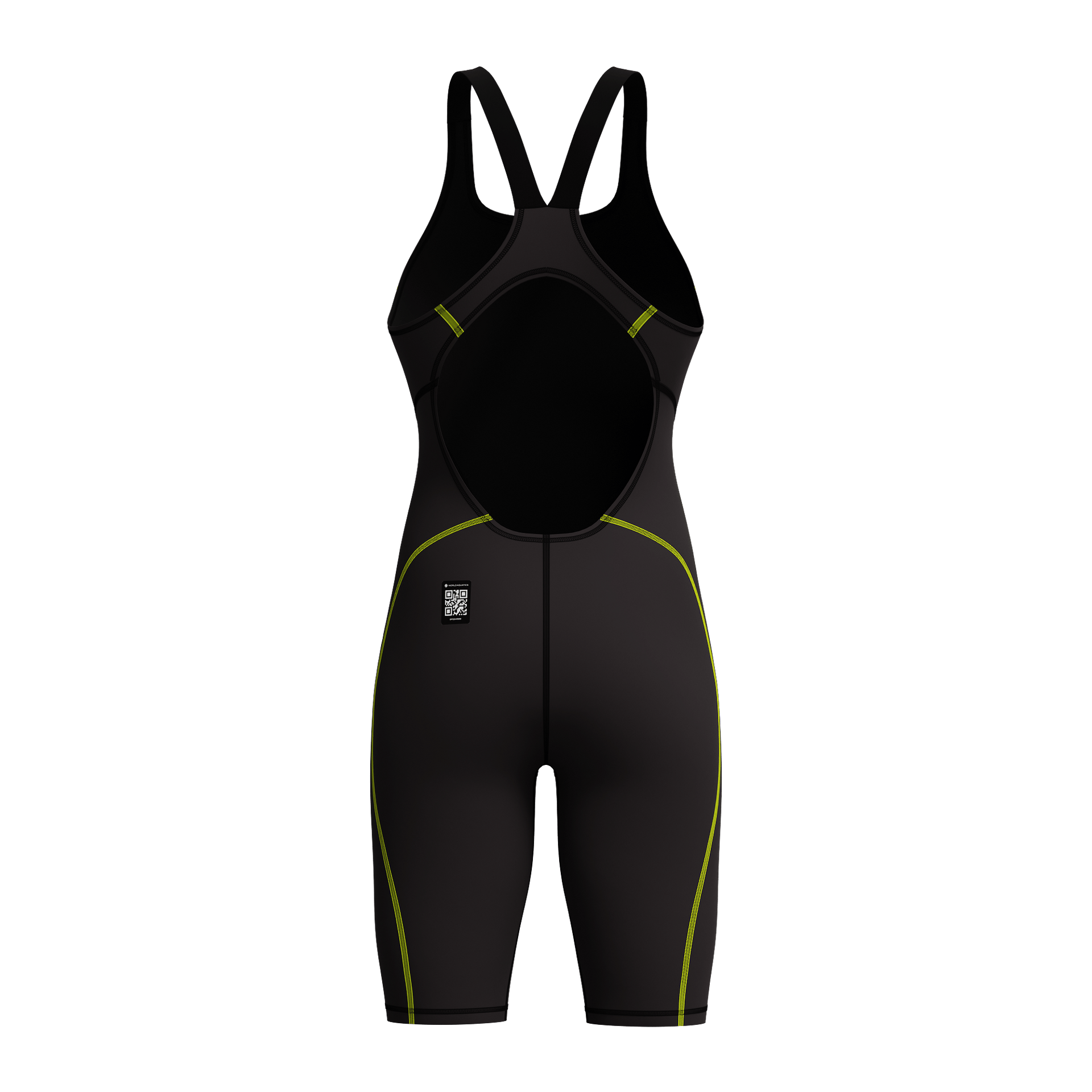 SPEEDO FASTSKIN HYPERSPARK SOLID KNEESKIN BLACK - Black