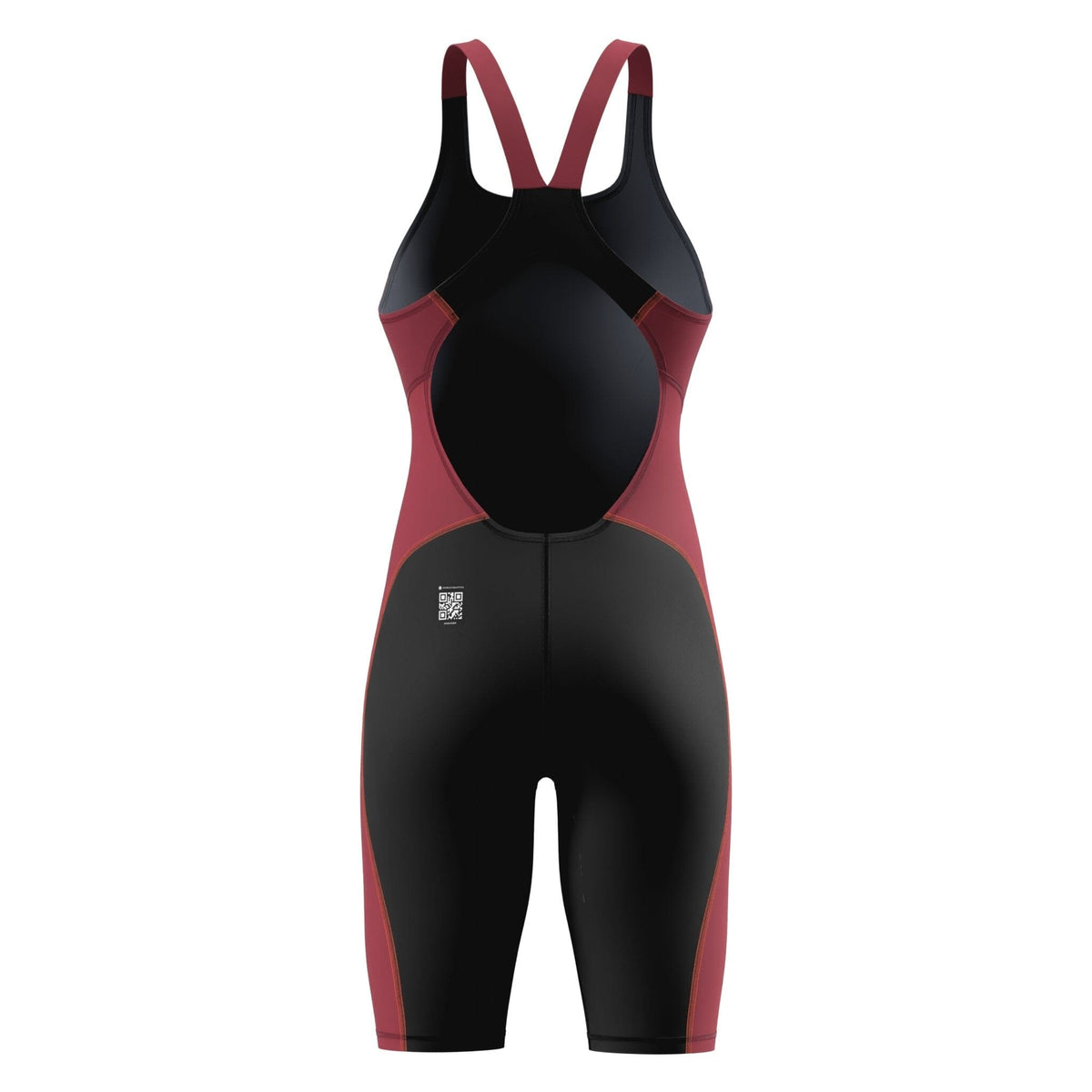 SPEEDO FASTSKIN HYPERSPARK SOLID KNEESKIN BLACK / REGAL RED