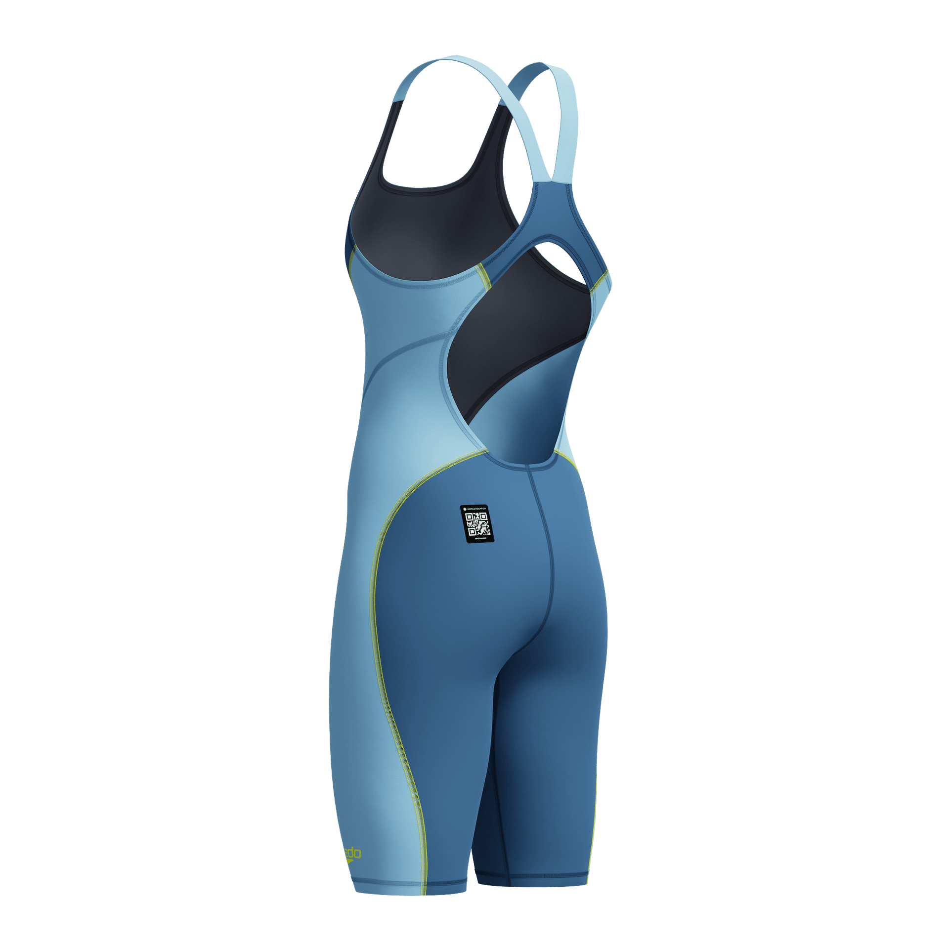 SPEEDO FASTSKIN HYPERSPARK SOLID KNEESKIN NIGHT / SEVRES BLUE - Blue
