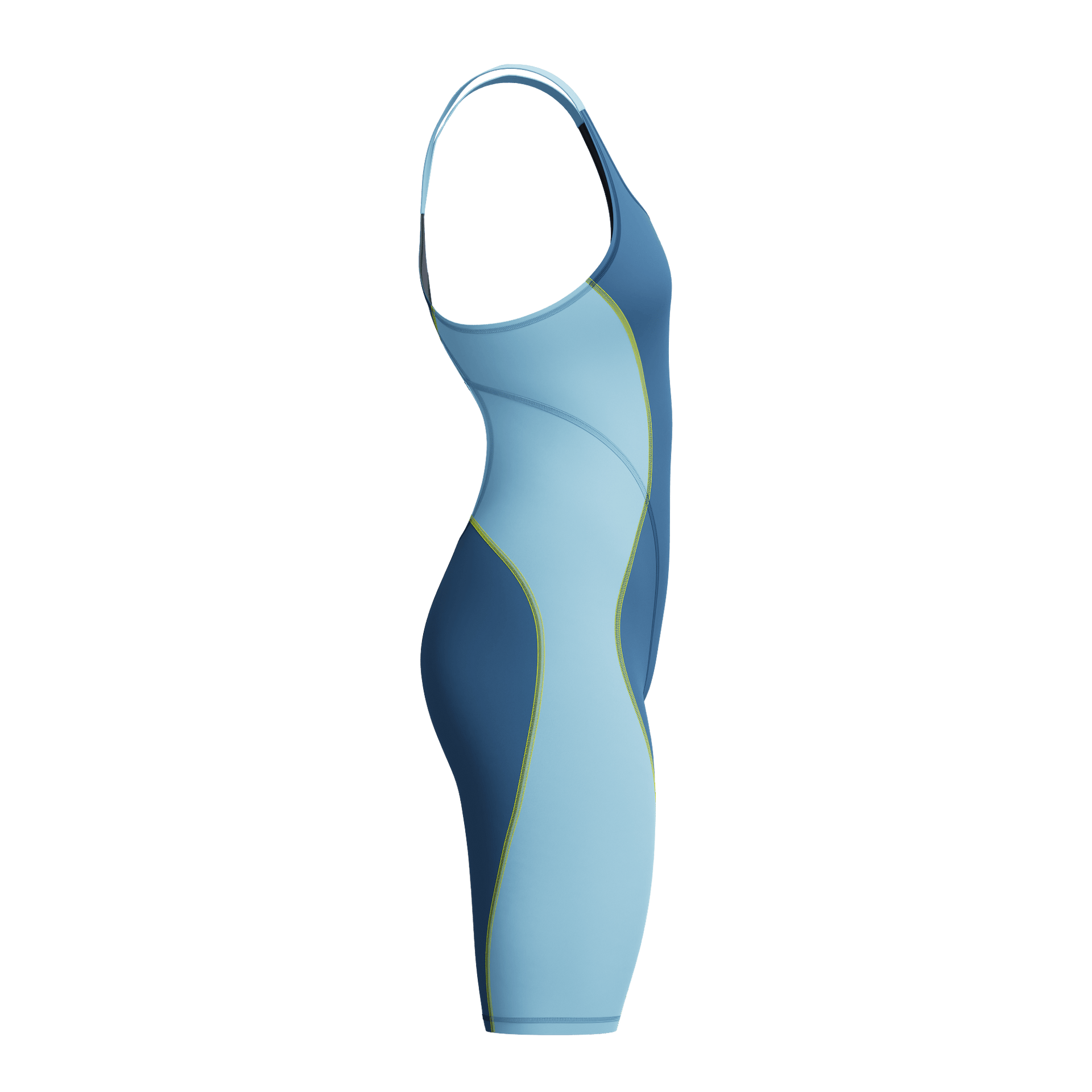 SPEEDO FASTSKIN HYPERSPARK SOLID KNEESKIN NIGHT / SEVRES BLUE - Blue