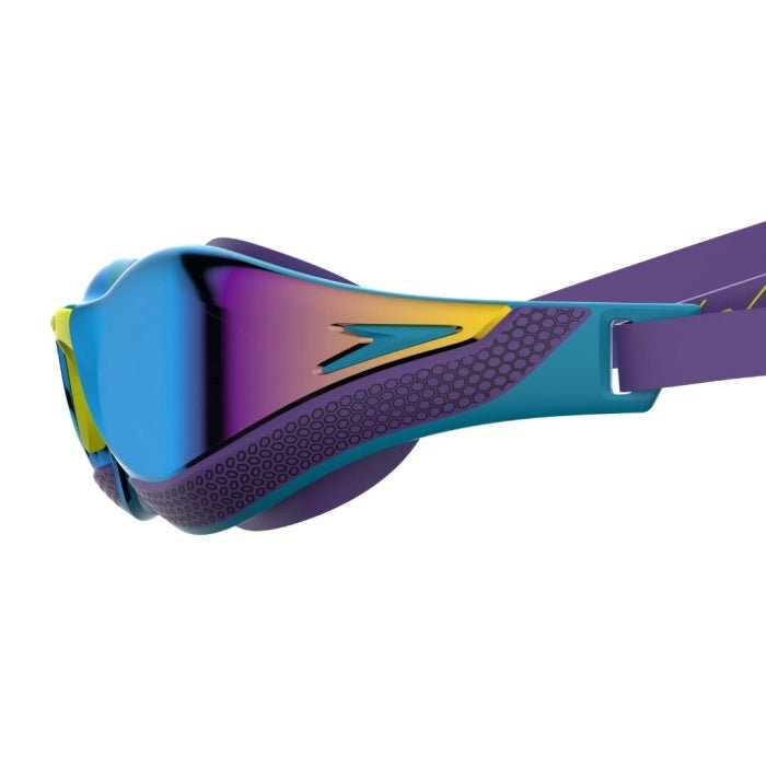 SPEEDO FASTSKIN PURE FOCUS MIRROR GOGGLES MAYAN BLUE / TROPICAL HORIZON - Blue