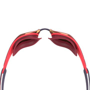 SPEEDO FASTSKIN PURE FOCUS MIRROR GOGGLES REGAL RED / SMOKE / RACE FLARE