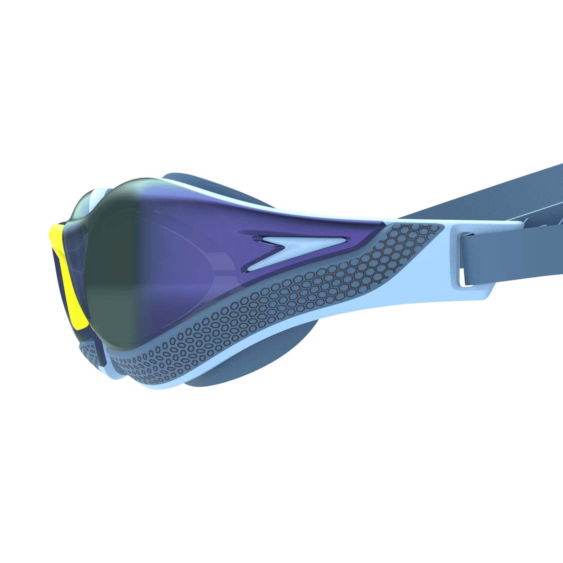 SPEEDO FASTSKIN PURE FOCUS MIRROR GOGGLES SUGAR BLUE/IRIS - Blue