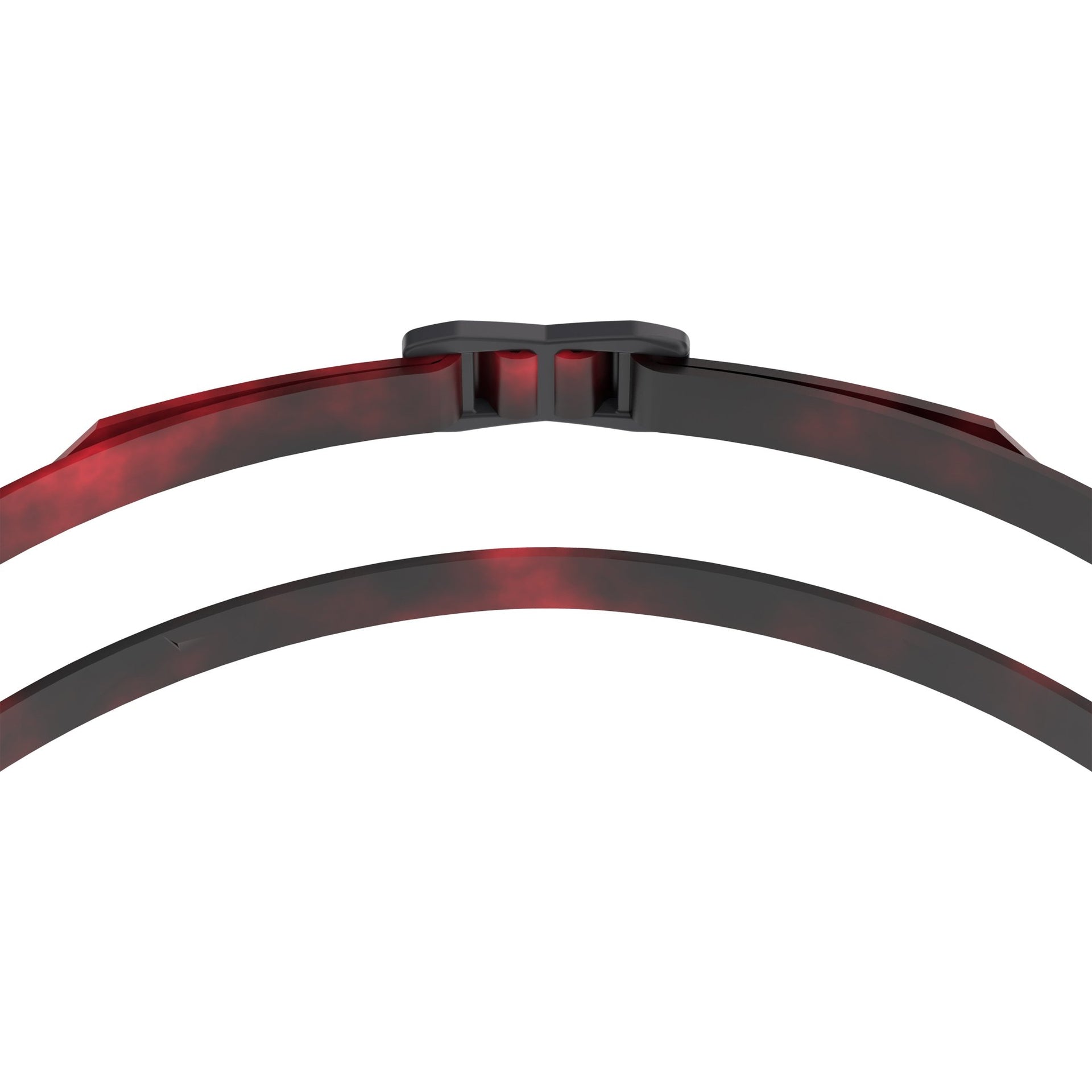 SPEEDO FASTSKIN SPEED SOCKET 2.0 GOLD MIRROR LIMITED EDITION GOGGLES SMOKE / CRIMSON - Red