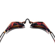 SPEEDO FASTSKIN SPEED SOCKET 2.0 GOLD MIRROR LIMITED EDITION GOGGLES SMOKE / CRIMSON