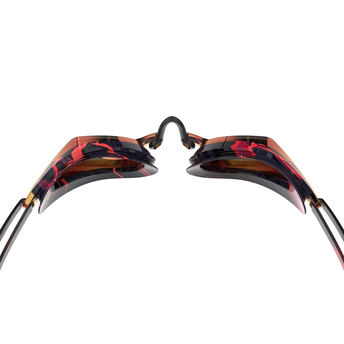 SPEEDO FASTSKIN SPEED SOCKET 2.0 GOLD MIRROR LIMITED EDITION GOGGLES SMOKE / CRIMSON