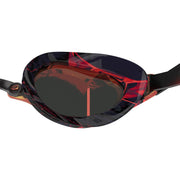 SPEEDO FASTSKIN SPEED SOCKET 2.0 GOLD MIRROR LIMITED EDITION GOGGLES SMOKE / CRIMSON - Red