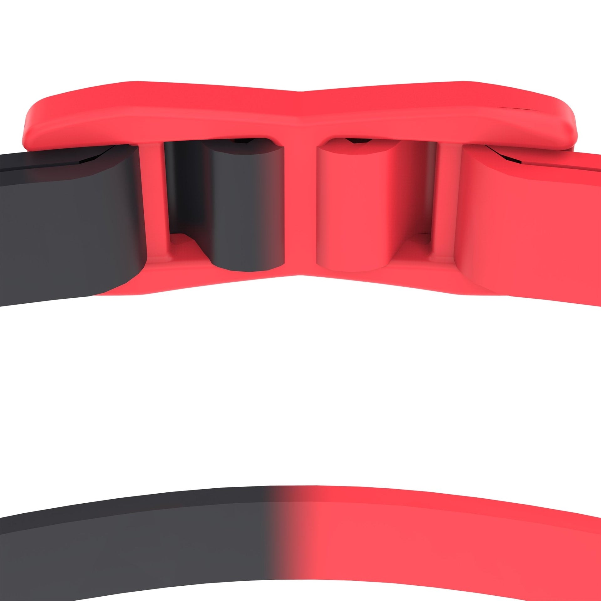 SPEEDO FASTSKIN SPEED SOCKET 2.0 MIRROR GOGGLES SMOKE / CRIMSON - Red