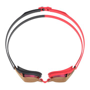 SPEEDO FASTSKIN SPEED SOCKET 2.0 MIRROR GOGGLES SMOKE / CRIMSON - Red