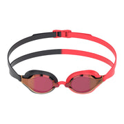 SPEEDO FASTSKIN SPEED SOCKET 2.0 MIRROR GOGGLES SMOKE / CRIMSON - Red