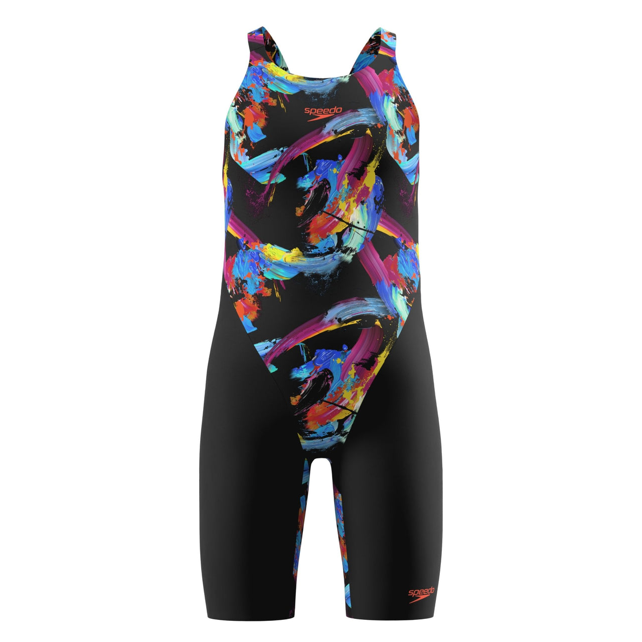 SPEEDO GIRLS FASTSKIN ENDURANCE+ MAX KNEESKIN COLOUR SHOCK - Multicolour