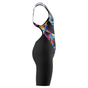 SPEEDO GIRLS FASTSKIN ENDURANCE+ MAX KNEESKIN COLOUR SHOCK - Multicolour