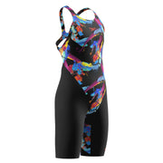 SPEEDO GIRLS FASTSKIN ENDURANCE+ MAX KNEESKIN COLOUR SHOCK - Multicolour