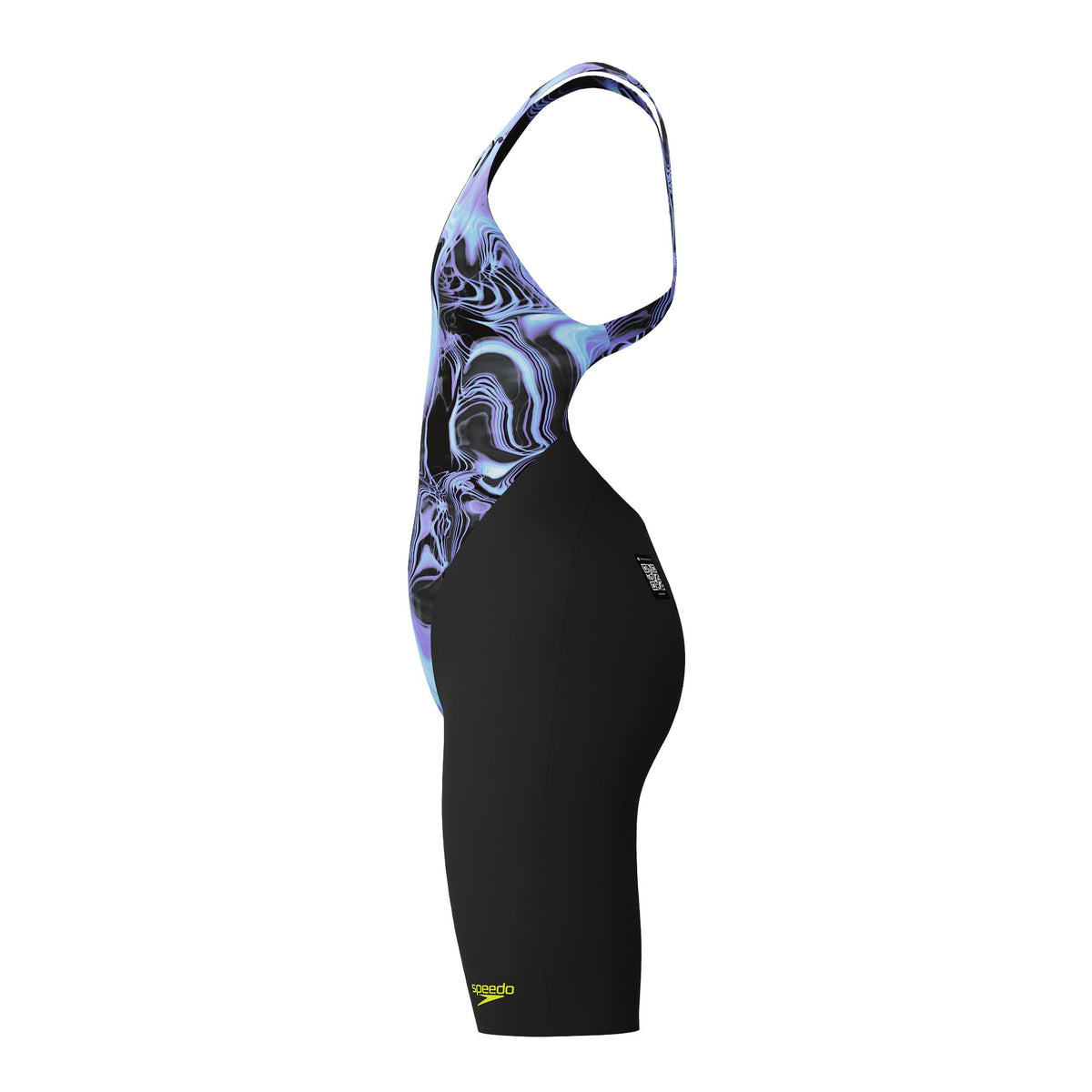 SPEEDO GIRLS FASTSKIN ENDURANCE+ MAX KNEESKIN LUCENT GLOW/BLACK