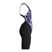 SPEEDO GIRLS FASTSKIN ENDURANCE+ MAX KNEESKIN LUCENT GLOW/BLACK