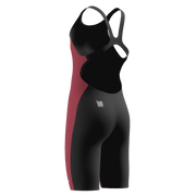 SPEEDO GIRLS FASTSKIN ENDURANCE+ MAX KNEESKIN REGAL RED - Red