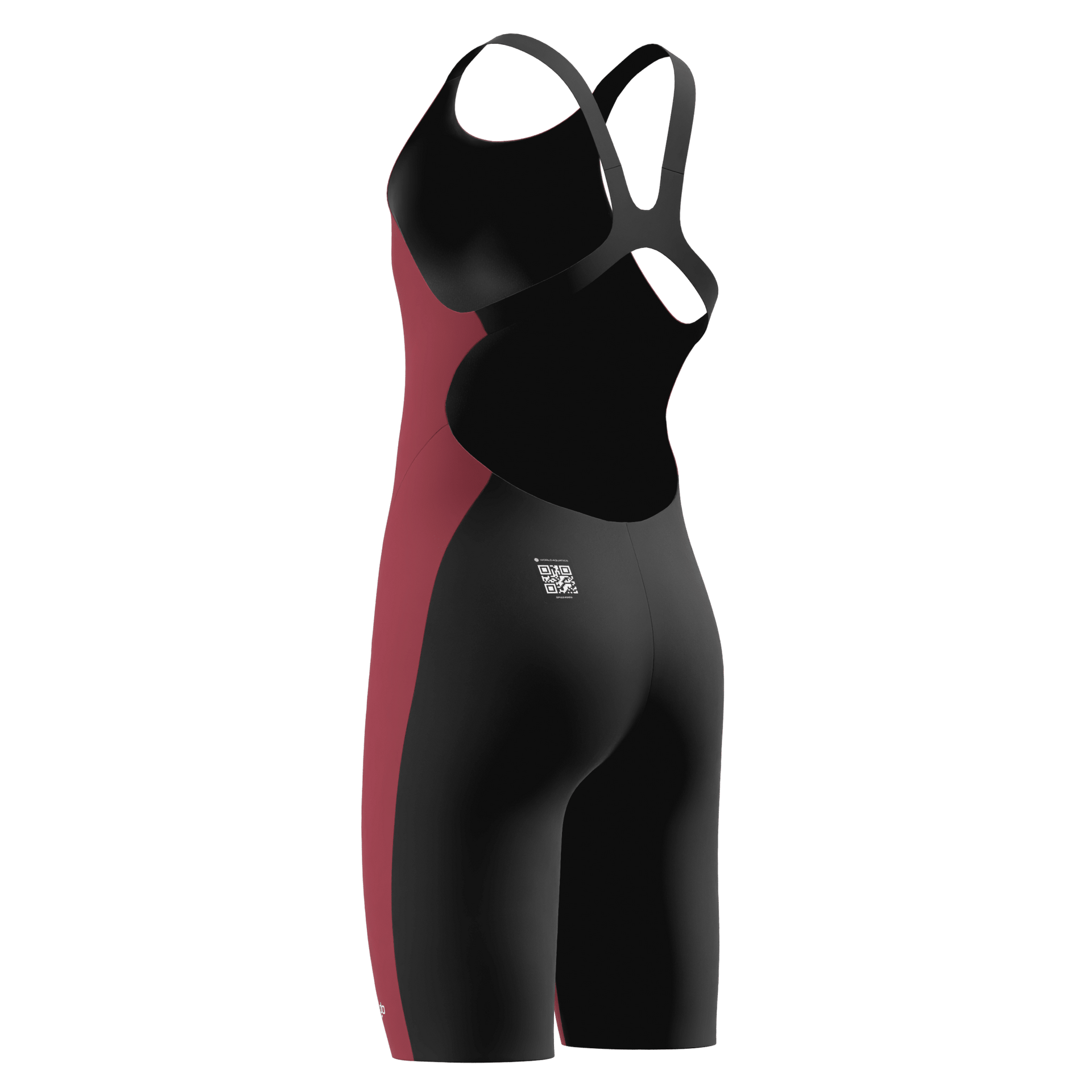 SPEEDO GIRLS FASTSKIN ENDURANCE+ MAX KNEESKIN REGAL RED - Red