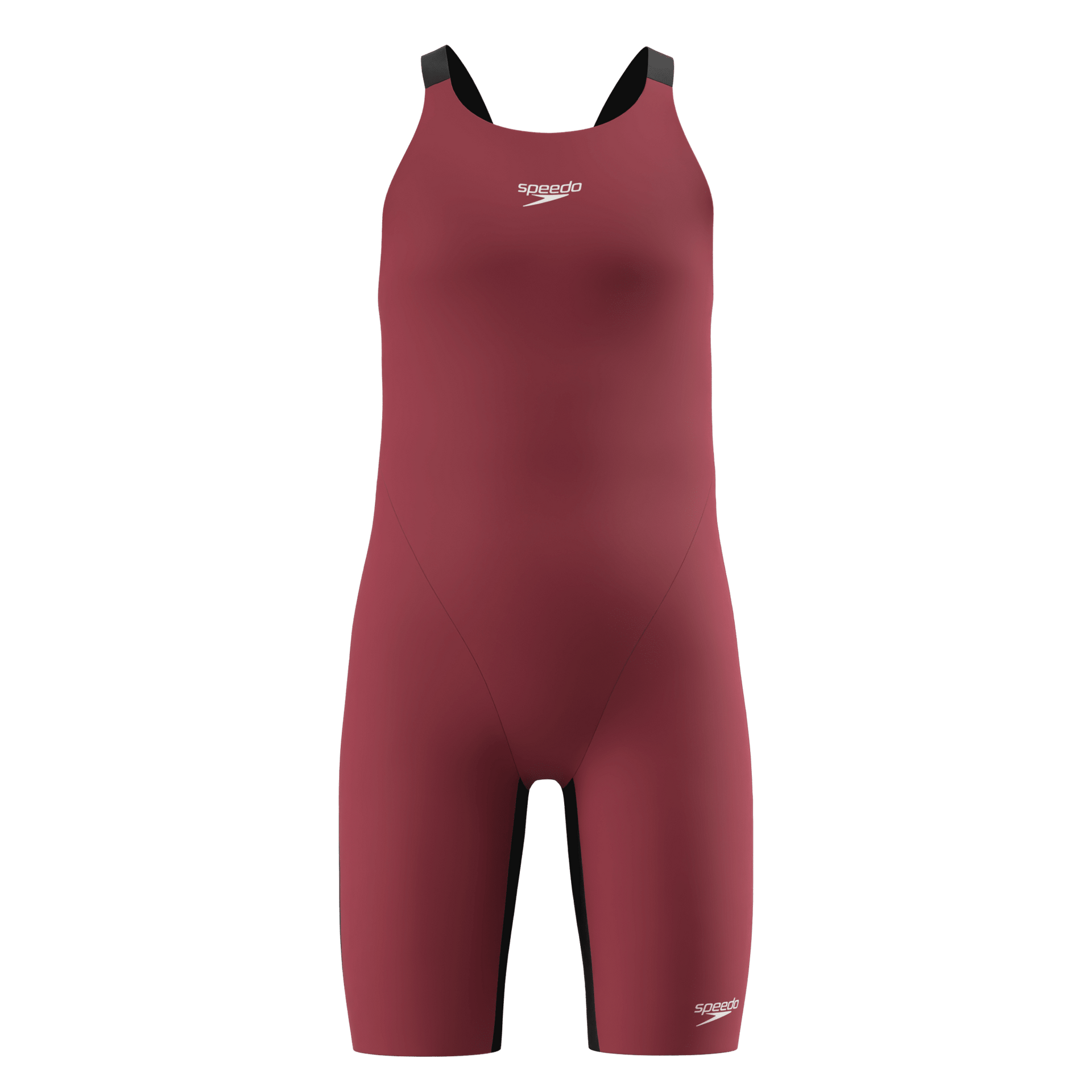 SPEEDO GIRLS FASTSKIN ENDURANCE+ MAX KNEESKIN REGAL RED - Red