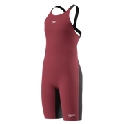 SPEEDO GIRLS FASTSKIN ENDURANCE+ MAX KNEESKIN REGAL RED - Red
