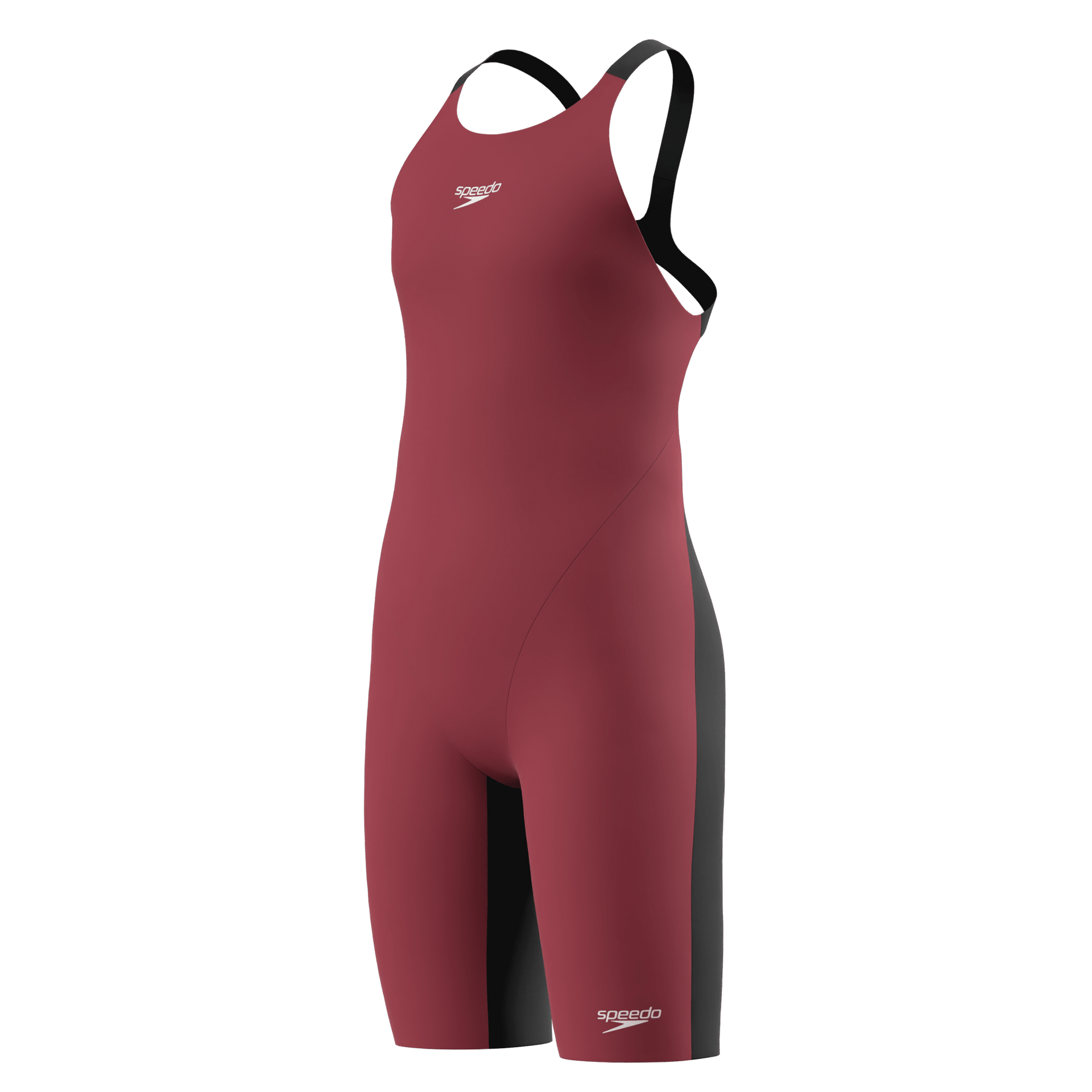 SPEEDO GIRLS FASTSKIN ENDURANCE+ MAX KNEESKIN REGAL RED - Red