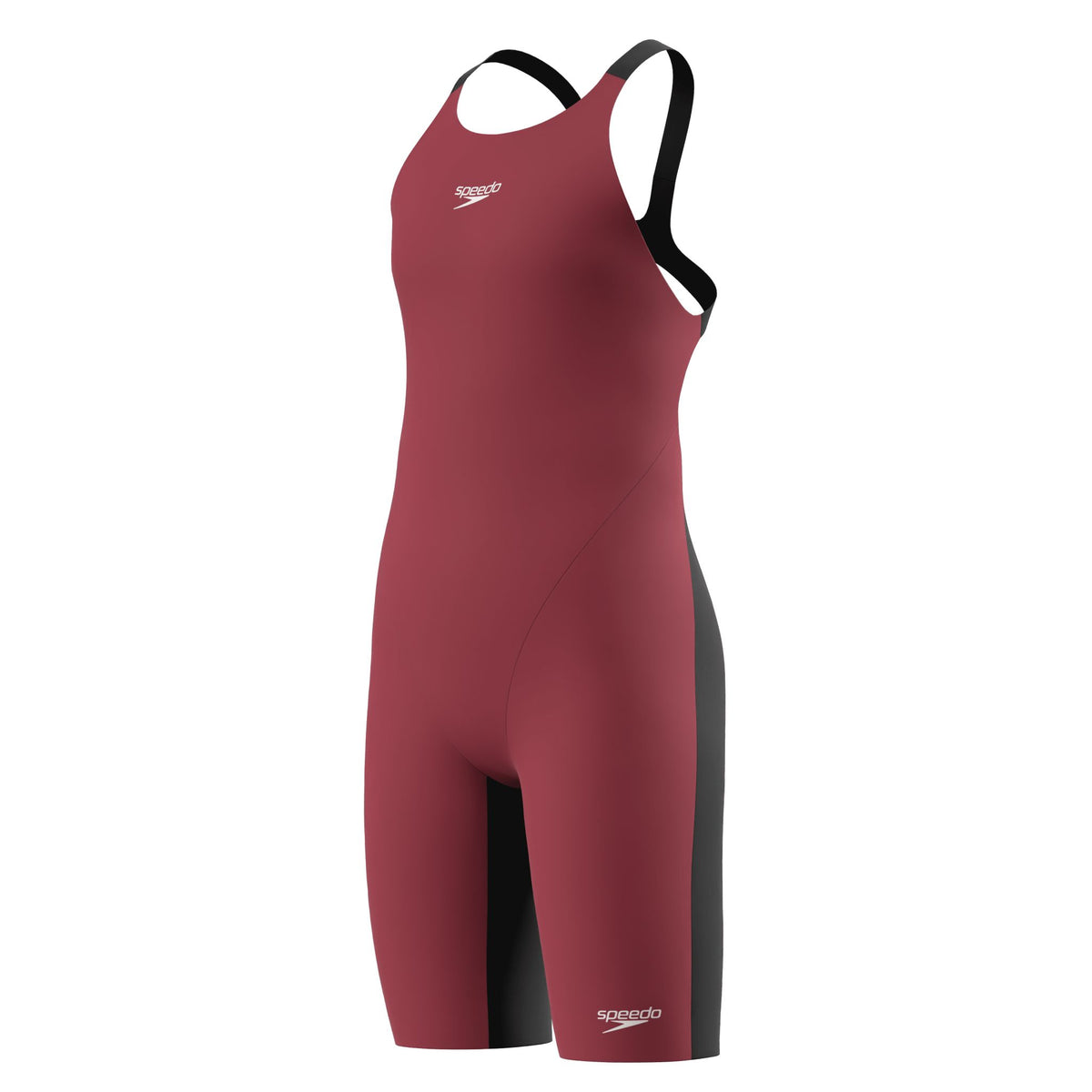 SPEEDO GIRLS FASTSKIN ENDURANCE+ MAX KNEESKIN REGAL RED