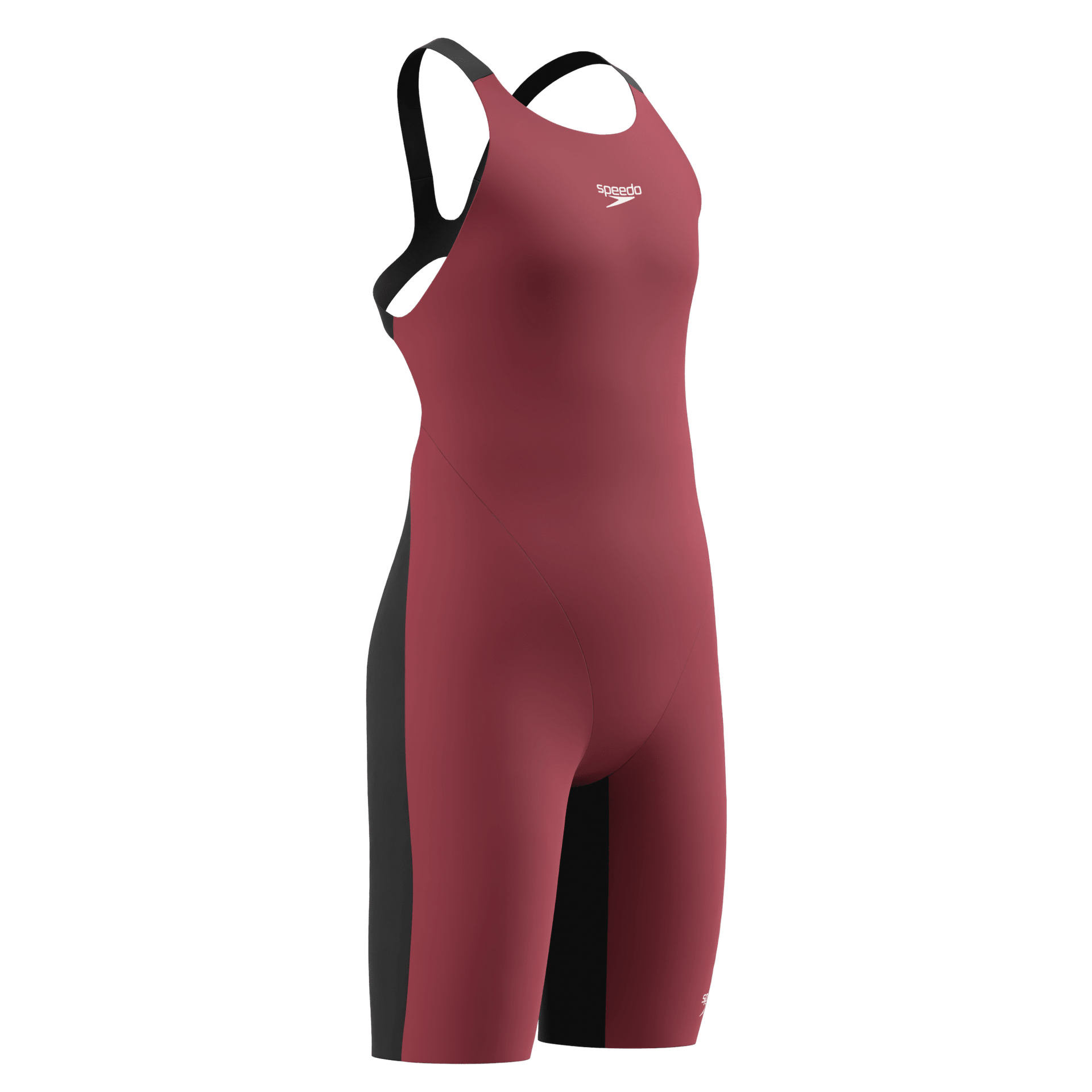 SPEEDO GIRLS FASTSKIN ENDURANCE+ MAX KNEESKIN REGAL RED - Red