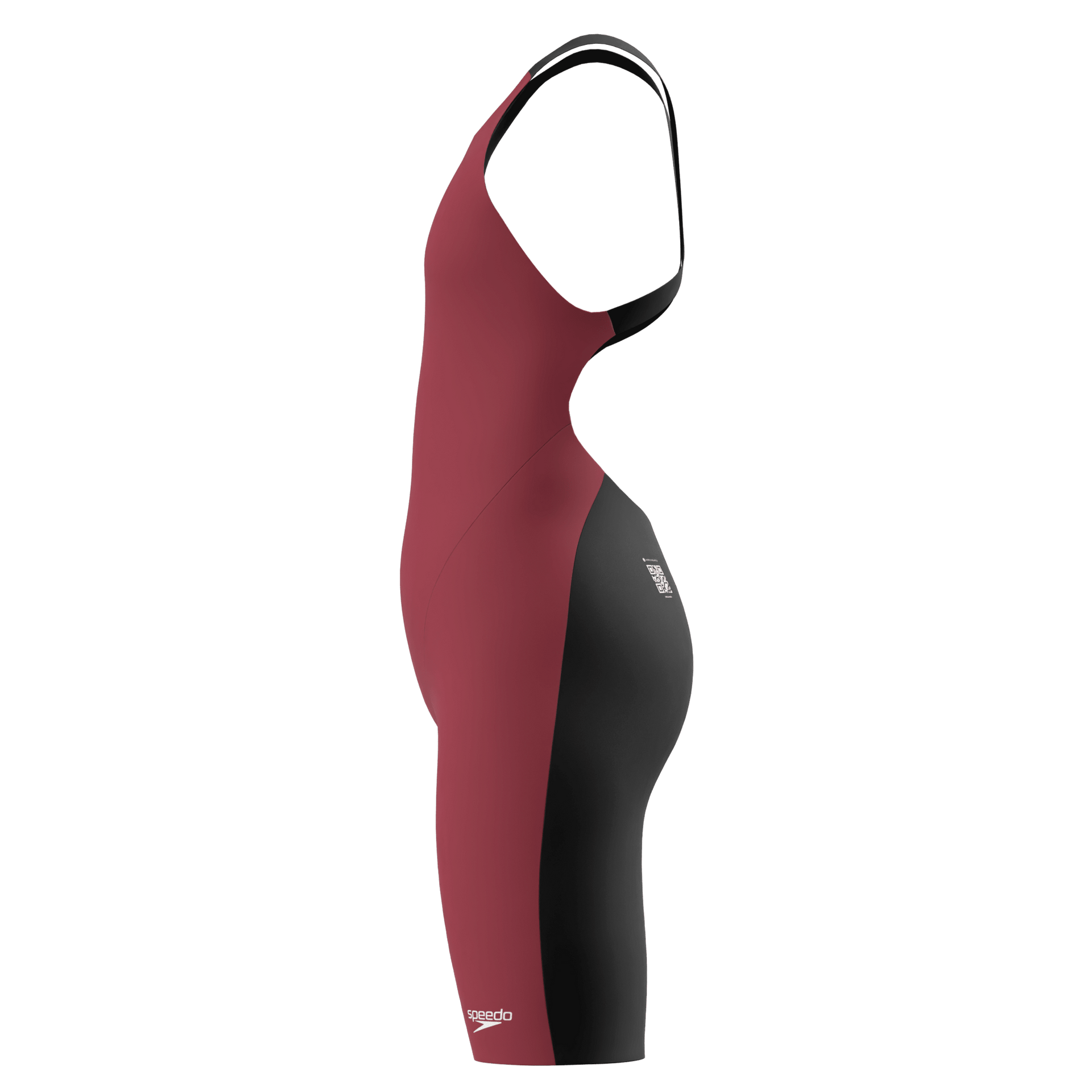 SPEEDO GIRLS FASTSKIN ENDURANCE+ MAX KNEESKIN REGAL RED - Red