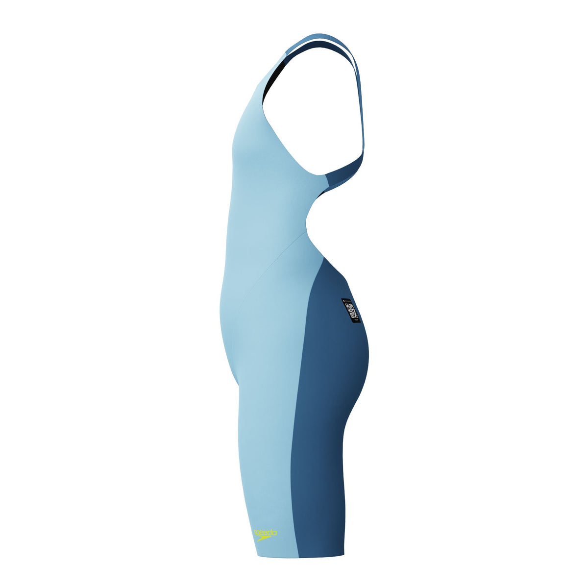SPEEDO GIRLS FASTSKIN ENDURANCE+ MAX KNEESKIN SUGAR BLUE/NITE
