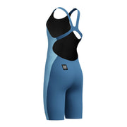 SPEEDO GIRLS FASTSKIN ENDURANCE+ MAX KNEESKIN SUGAR BLUE/NITE